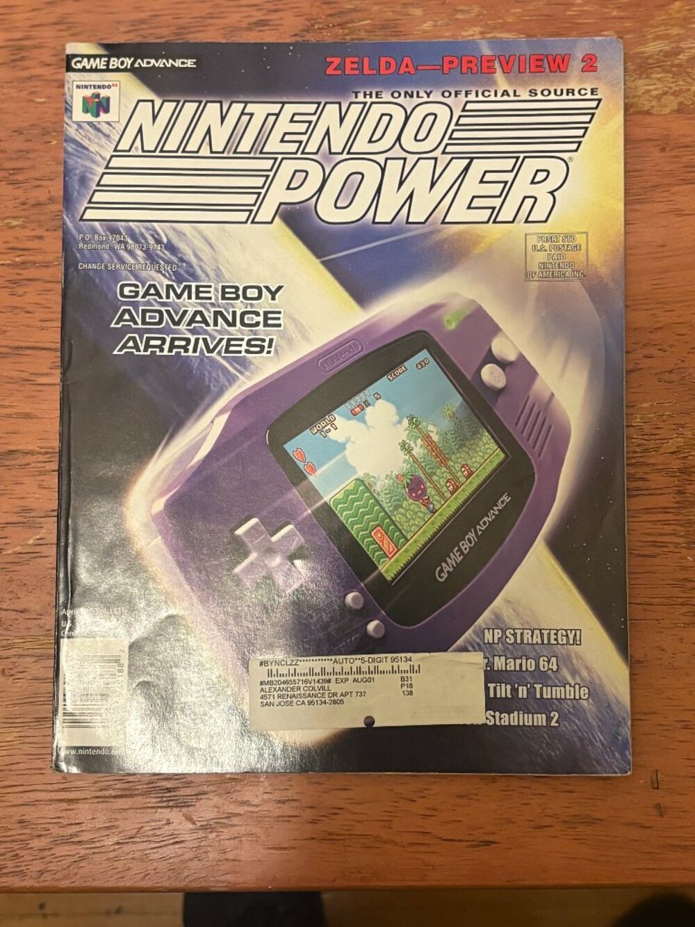 Nintendo Power Gameboy Advance Reveal #143
